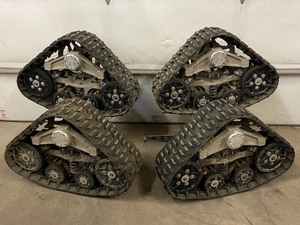 lot 2 image: Set Of (4) Mattracks XT-UR-HD Series ATV  SUV All-Terrain Tracks