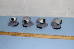 lot 4 image: Lot of Four (4) Canon Color Pan Tilt Zoom Conference Surveillance Video Cameras