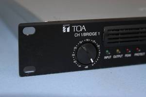lot 9 image: TOA Multi-Channel 4-Channel Pro Audio Digital Power Amplifier