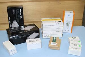 lot 29 image: Large Lot of Miscellaneous (Many NEW) Pro Audio Video & Control Items & Accessories