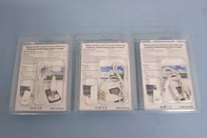 lot 14 image: Lot of 3 eBeam Wireless Handheld Keyboard & Mouse Remote Controls - New in Package