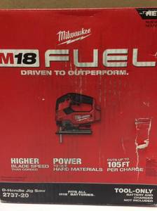 Milwaukee M18 FUEL 18-Volt Lithium-Ion Brushless Cordless Jig Saw (Tool-Only)