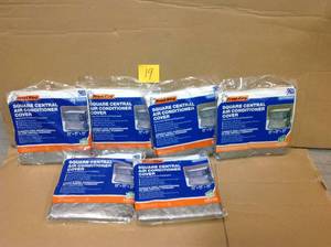 Lot of 6 Square Central Air Conditioner Cover