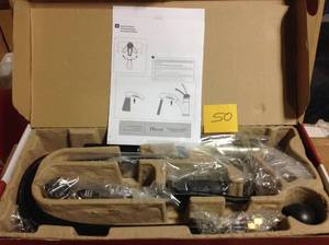 Pfister Prive Single-Handle Pull-Out Sprayer Kitchen Faucet in Stainless Steel
