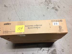 Summit 21 in. Coil Electric Cooktop in Stainless Steel with 2 Elements