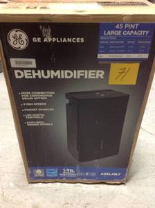 GE 45 pt. Dehumidifier, ENERGY STAR