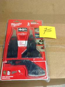 Milwaukee SAWZALL Reciprocating Material Removal Blade Set (3-Piece)
