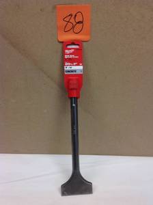 Milwaukee 3 in. x 12 in. SDS-Max Steel Scaling Chisel