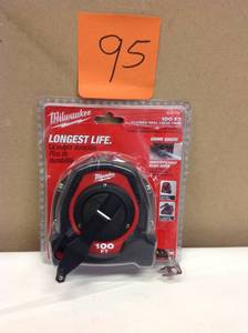 Milwaukee 100 ft. Closed Reel Long Tape Measure