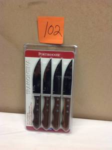 Tramontina 4 PC Steak Knife Set new