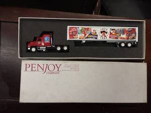 lot 54 image: Pen Joy Co. Die Cast Tractor Trailer