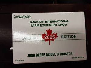 lot 67 image: Ertl John Deere Model D Tractor