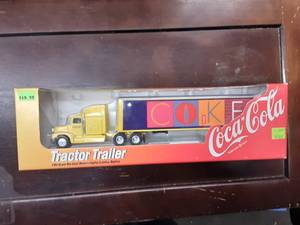 lot 106 image: Coca Cola Tractor Trailer