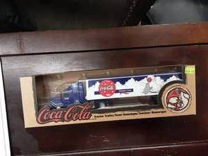 lot 107 image: Coca Cola Tractor Trailer