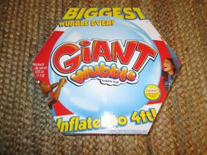 lot 25 image: Giant Wubble Bubble Ball Inflates ...