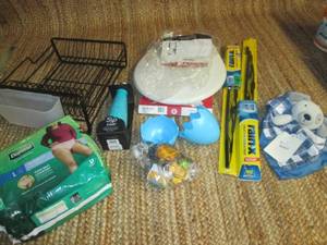 lot 42 image: Lot of Household Items, Dish Rack, ...