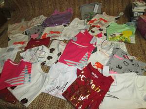 lot 90 image: Huge Lot of Girls Summer Tops (Siz...