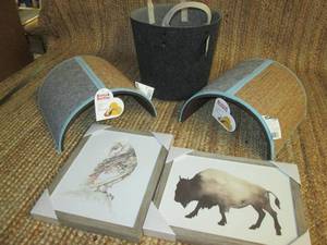 lot 105 image: (2) Cat Cave Cat Scratcher,  Storag...
