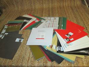 lot 112 image: 90 Sheets of Peel & Stick Vinyl Sc...