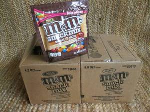 lot 140 image: (2) Cases of M&Ms Snack Mix (Sweet...