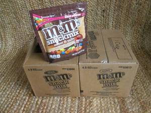 lot 146 image: (2) Cases of M&Ms Snack Mix (Sweet...