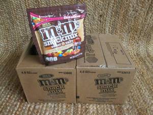 lot 150 image: (2) Cases of M&Ms Snack Mix (Sweet...