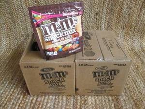 lot 151 image: (2) Cases of M&Ms Snack Mix (Sweet...