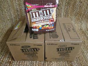 lot 152 image: (2) Cases of M&Ms Snack Mix (Sweet...