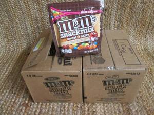 lot 153 image: (2) Cases of M&Ms Snack Mix (Sweet...