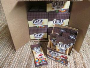 lot 160 image: Case of M&Ms Snack Mix (Sweet & Sa...