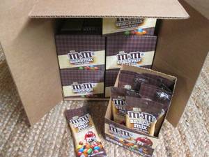 lot 161 image: Case of M&Ms Snack Mix (Sweet & Sa...