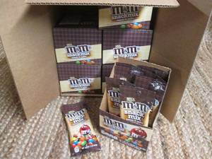 lot 162 image: Case of M&Ms Snack Mix (Sweet & Sa...