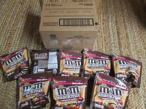 lot 187 image: Case of M&Ms Snack Mix (Sweet & Sa...