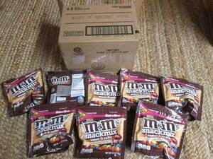 lot 188 image: Case of M&Ms Snack Mix (Sweet & Sa...