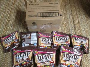 lot 190 image: Case of M&Ms Snack Mix (Sweet & Sa...