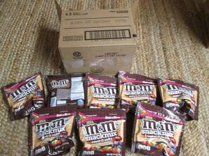 lot 191 image: Case of M&Ms Snack Mix (Sweet & Sa...