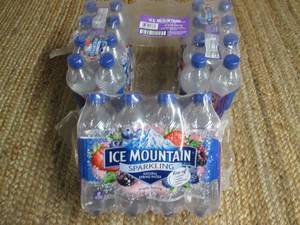 lot 317 image: Case of Ice Mountain Sparkling Natu...