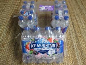 lot 319 image: Case of Ice Mountain Sparkling Natu...