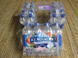 lot 324 image: Case of Ice Mountain Sparkling Natu...