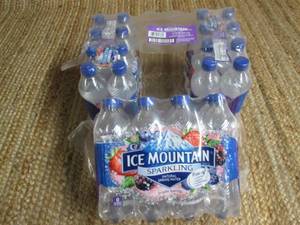 lot 325 image: Case of Ice Mountain Sparkling Natu...