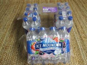 lot 326 image: Case of Ice Mountain Sparkling Natu...