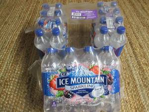 lot 328 image: Case of Ice Mountain Sparkling Natu...