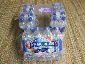lot 331 image: Case of Ice Mountain Sparkling Natu...