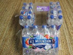 lot 333 image: Case of Ice Mountain Sparkling Natu...