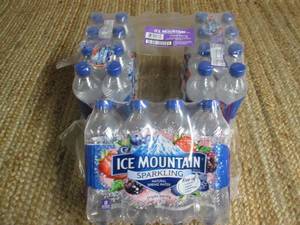 lot 334 image: Case of Ice Mountain Sparkling Natu...