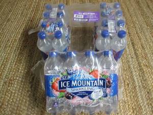 lot 335 image: Case of Ice Mountain Sparkling Natu...