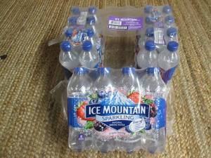 lot 338 image: Case of Ice Mountain Sparkling Natu...