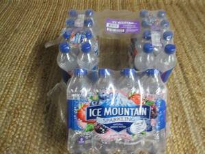 lot 341 image: Case of Ice Mountain Sparkling Natu...