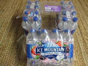 lot 344 image: Case of Ice Mountain Sparkling Natu...