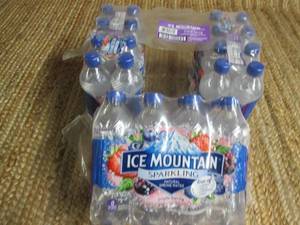 lot 346 image: Case of Ice Mountain Sparkling Natu...